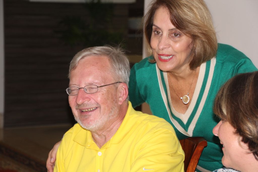 Laughing with Maria Lucia