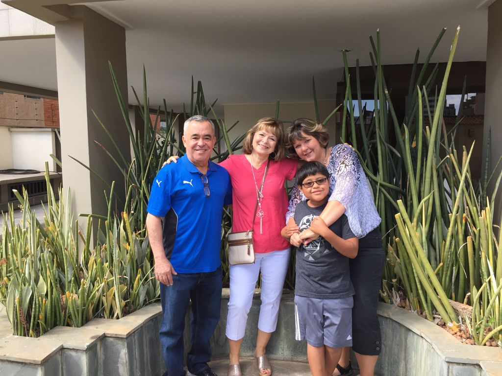 Helton, Debbie, Sharon and Connor