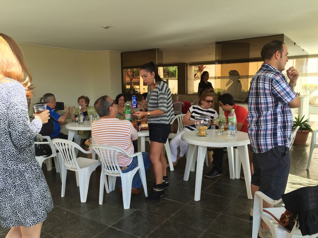 Party time at the engagement