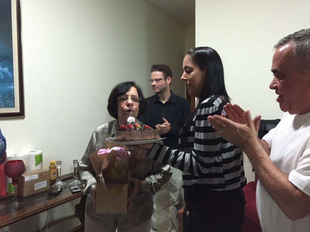 Vicentina and her 86th