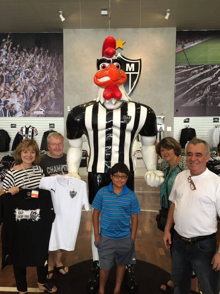 The CAM Rooster Mascot