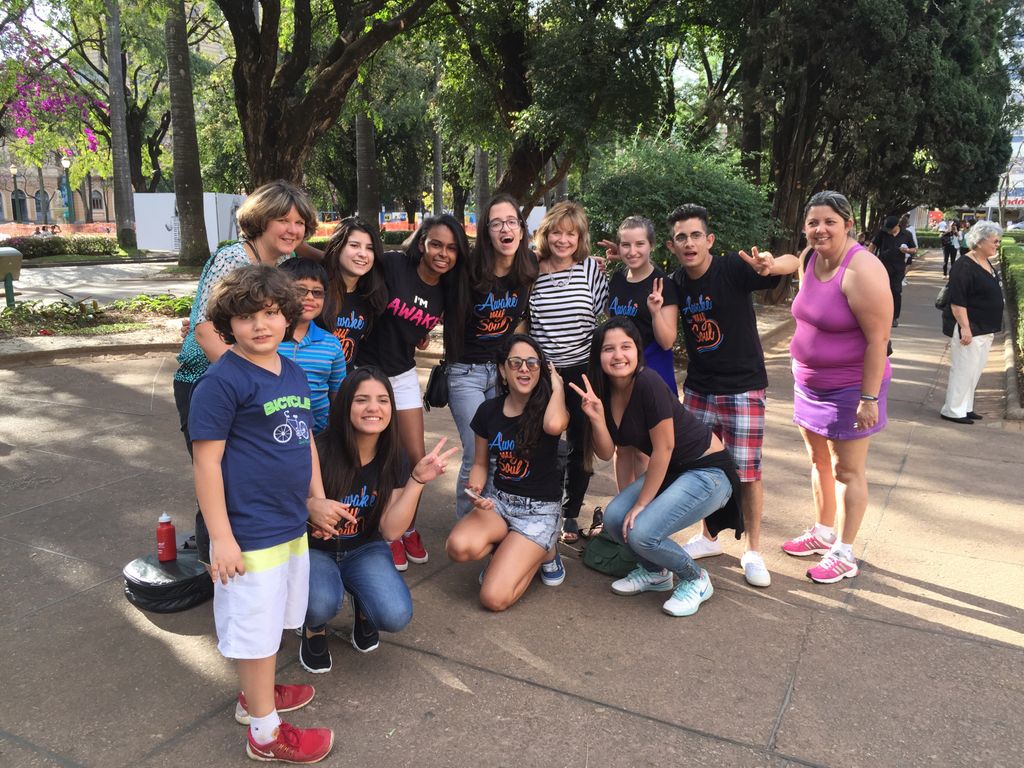 Kids with Sharon and Debbie