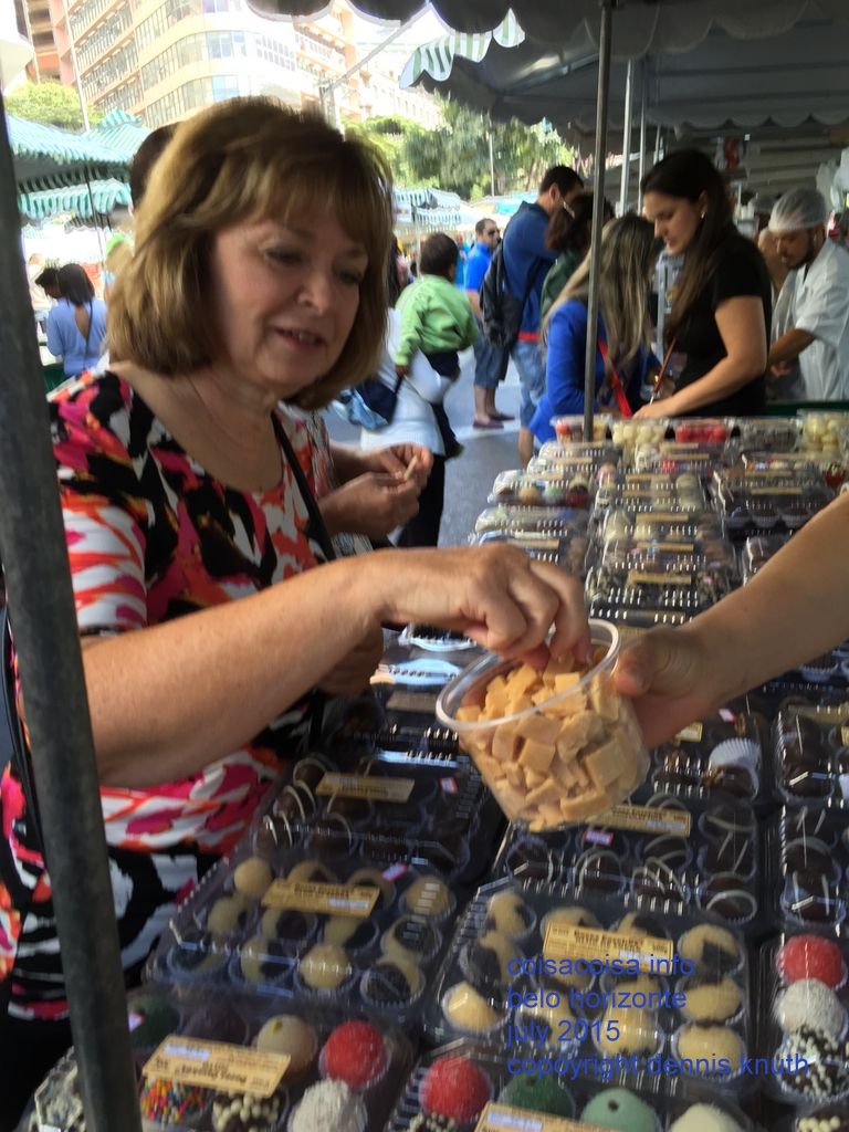 Sampling candy and confections