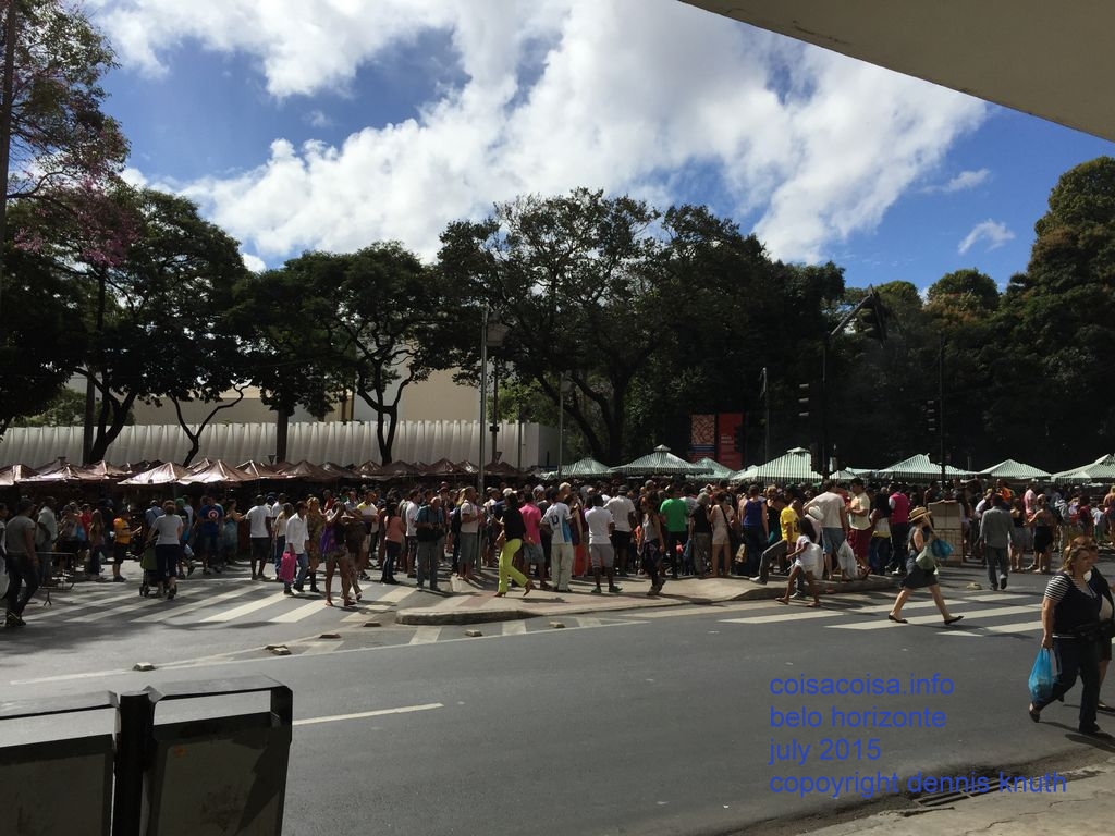 Street fair for miles