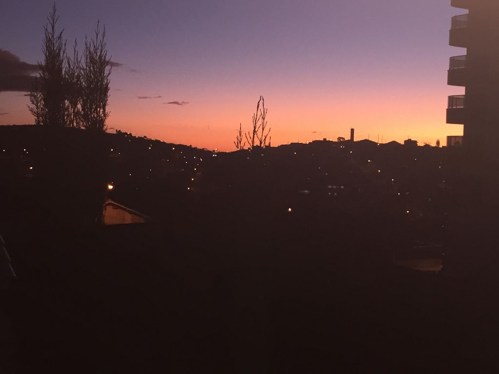 Sunset in Oliveira Brazil