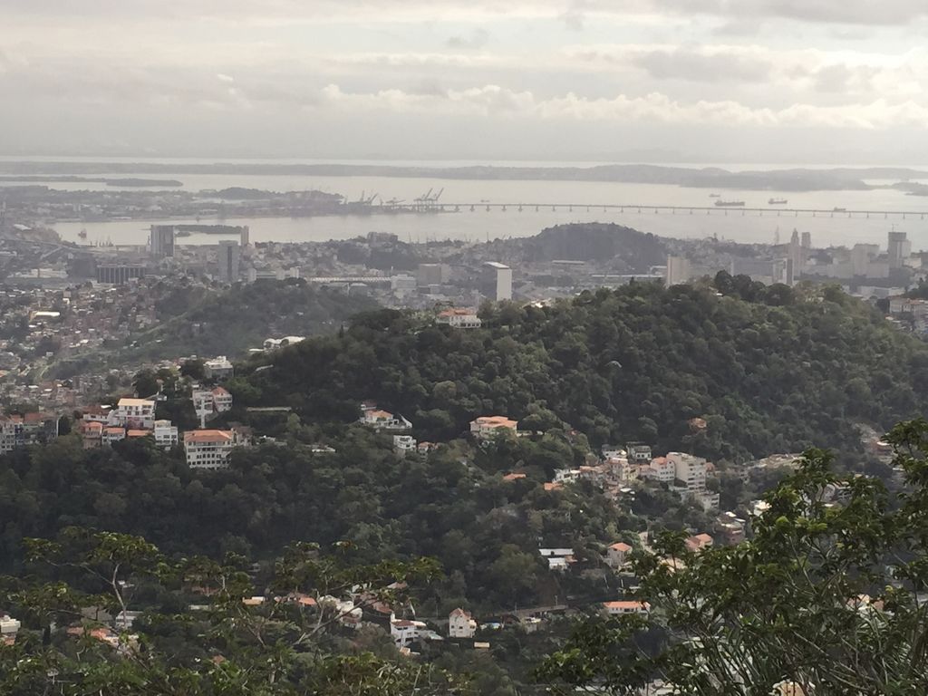 Bridge on Guanabara Bay in Rio de janeiro