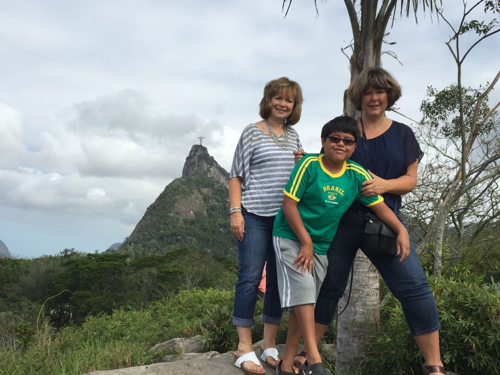 Christ the redeemer awaits us