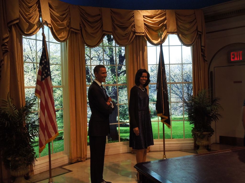 The President and Mrs Obama