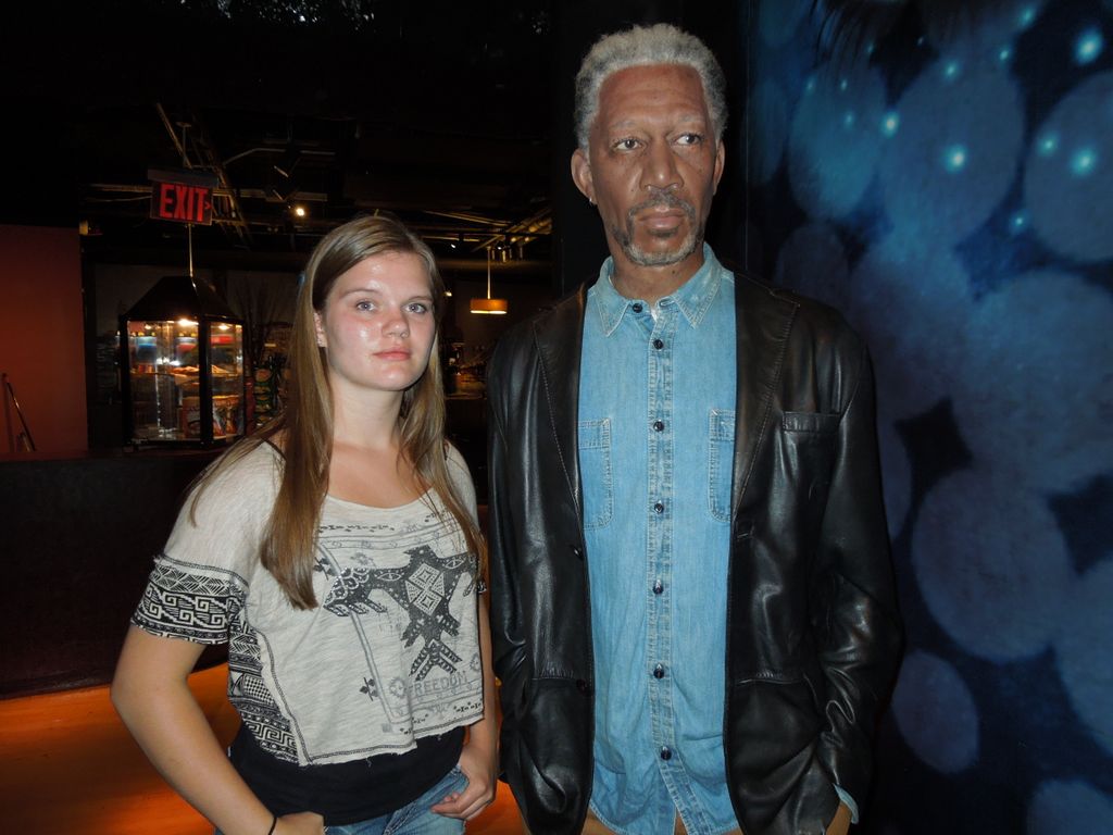 Morgan Freeman and Kelsey