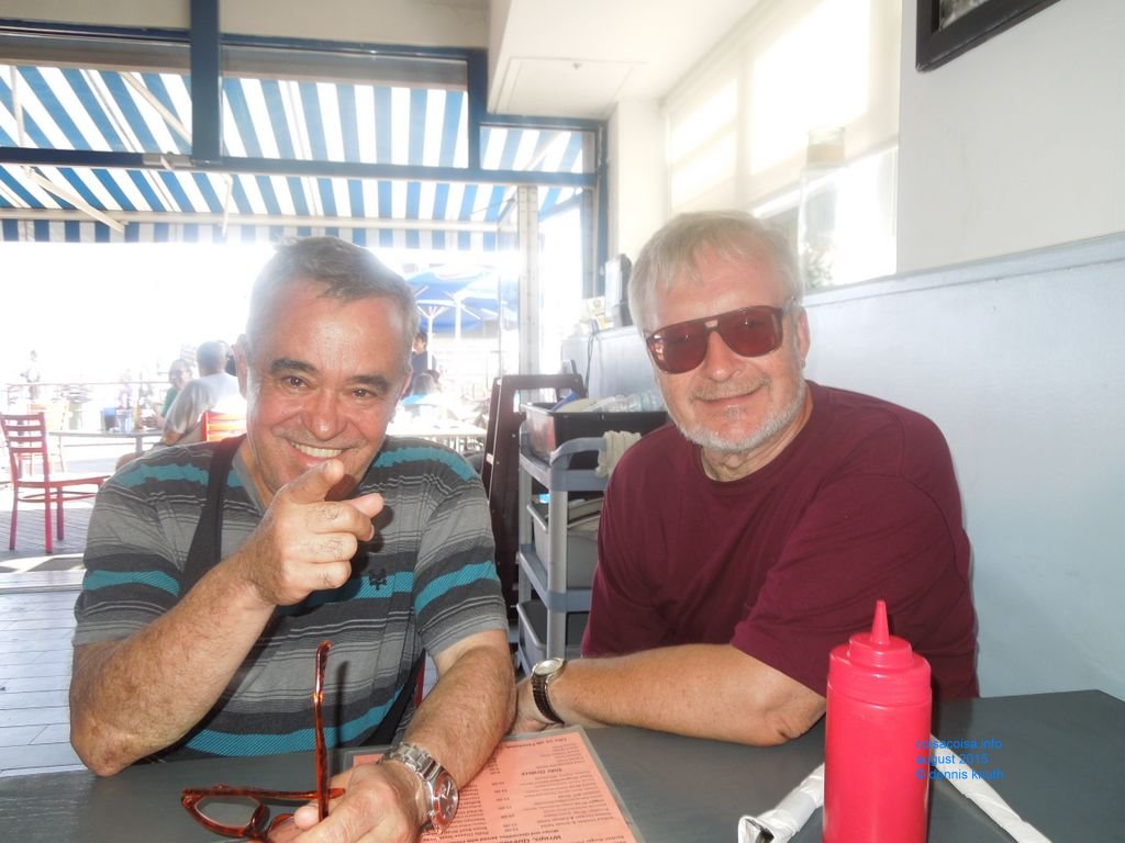 Helton and Dennis enjoy Tom's Brooklyn