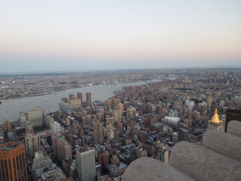 Looking toward Brooklyn