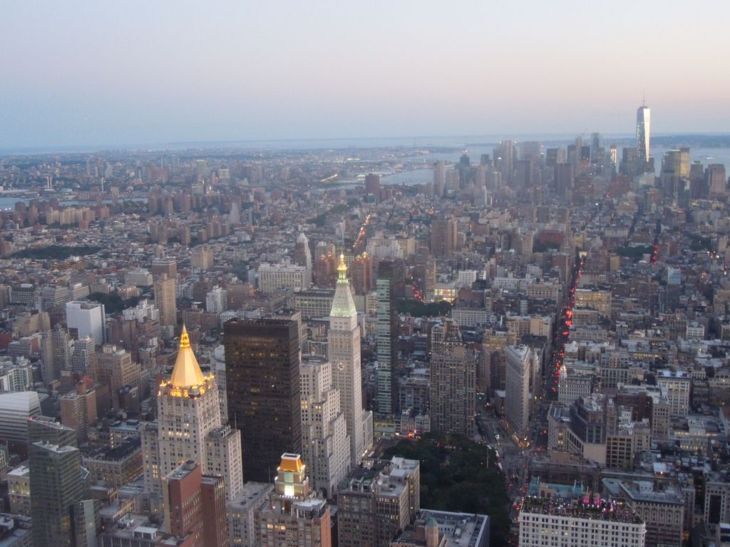 Looking southwest toward Brooklyn