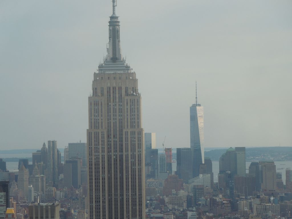 Freedom Tower and the Empire State Building