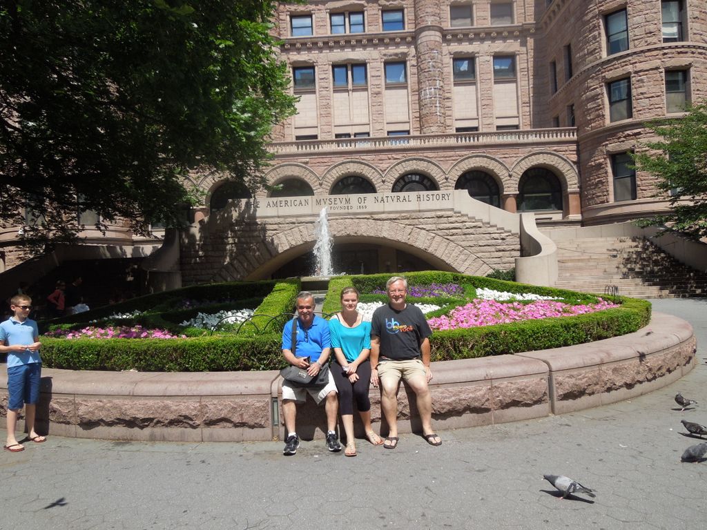 Helton Kelsey and Dennis take a rest