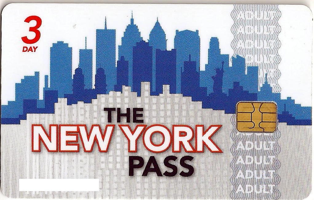 NewYorkPass 2015 id card front