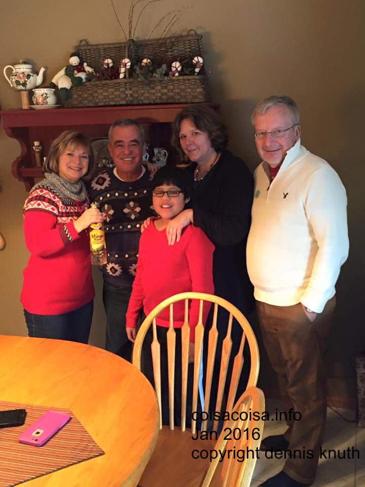 Happy 2016 New Years Group at Sharons