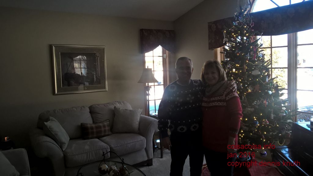 Helton and Sharon on New Years Day