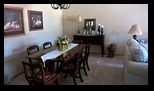 Dinning area in the formal living room