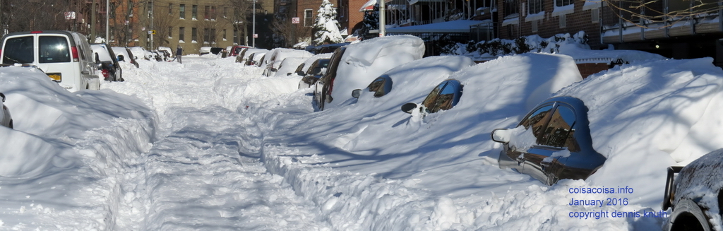 Snow covered 82nd Street