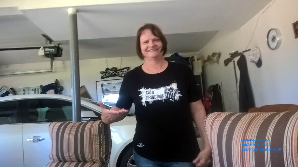 Sherri with Galo t-ship