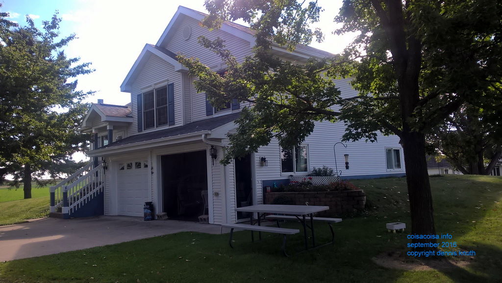 Durand Farm House in September