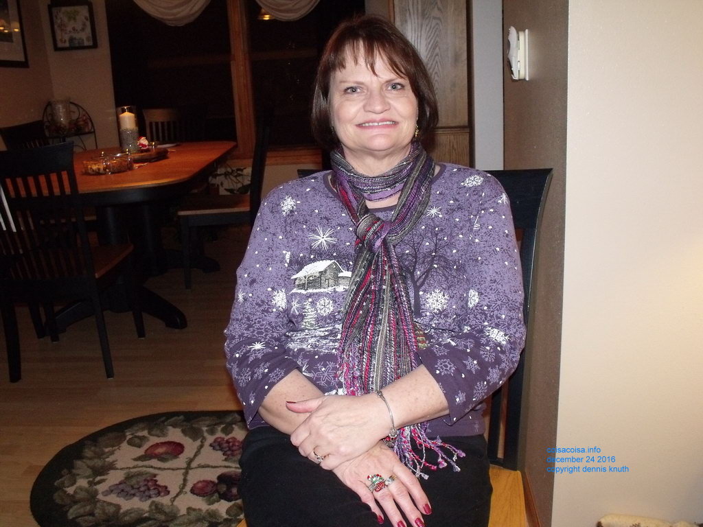 Jared's Christmas portrait of Grandma Sherri