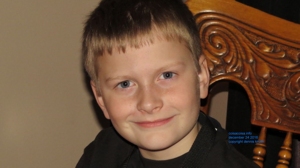 Jared on Christmas Eve 2016