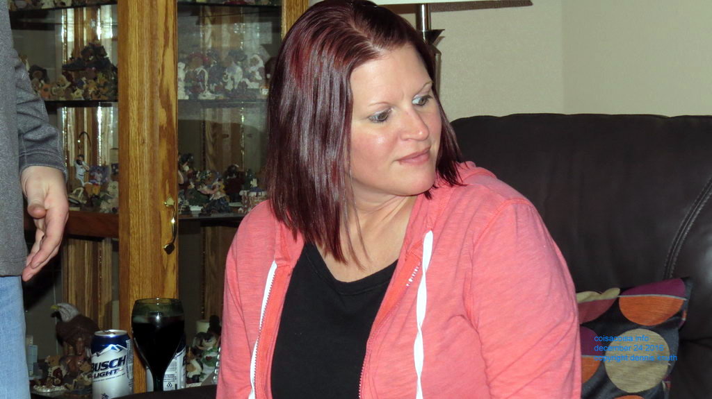 Kelly portrait at Christmas 2016