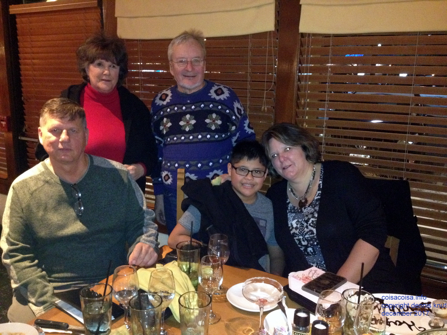 Debbie's birthday dinner at Olive Garden