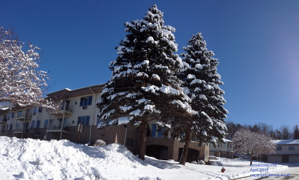 Main entrance at 3425 Fairfax Street Eau Claire Wi