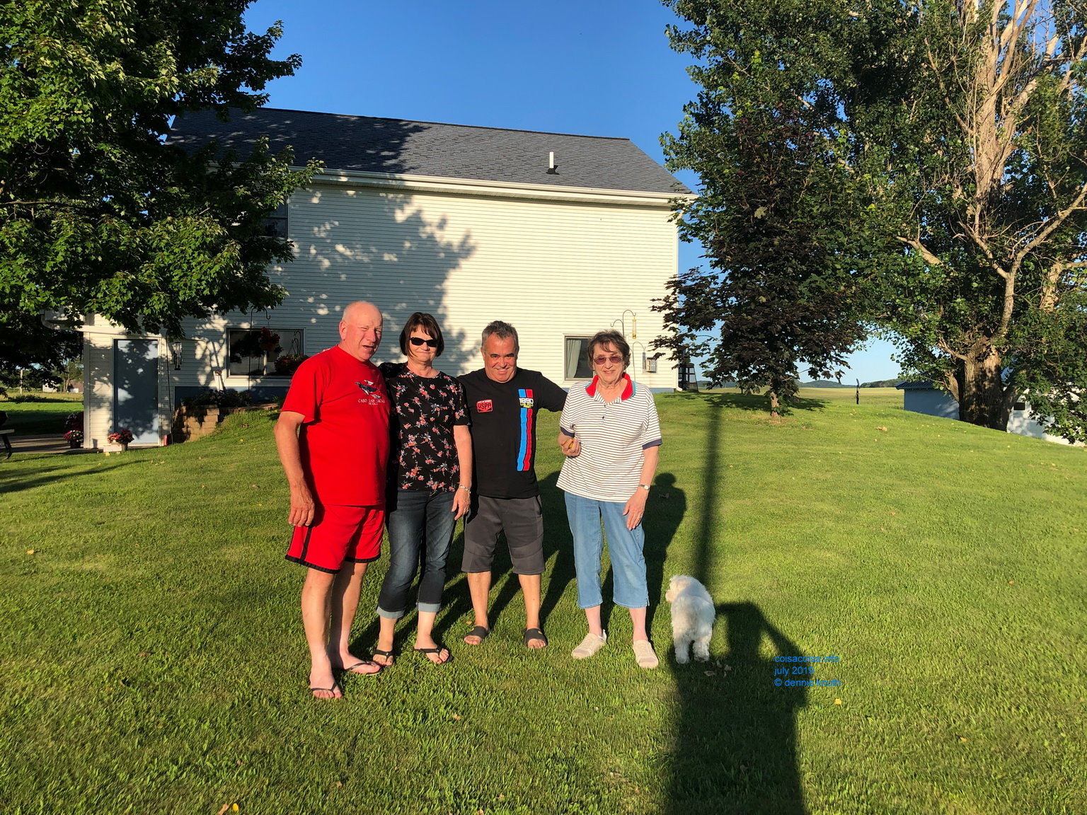 Sally's and friends Sherri Gary and Dennis