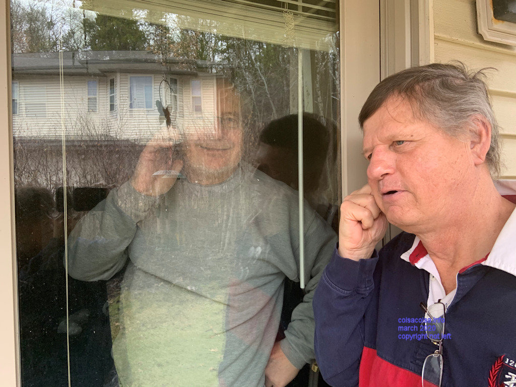 Tom Randall talks to Dennis Knuth self-isolating