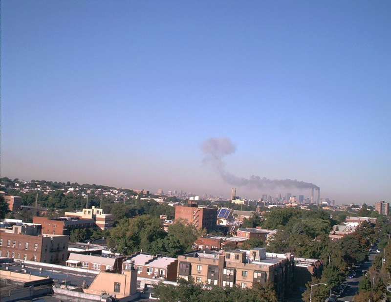 One World Trade Sept 11 2001 at 855 am