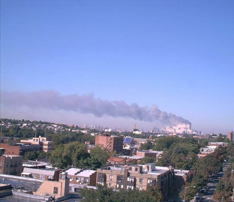 South Tower Collapse of the World Trade Center