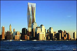 Sketch of an Idea to replace the World Trade Center